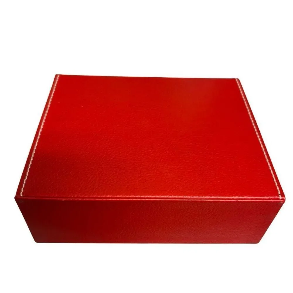 Bath & Body Works Red Faux Leather Stationery Set